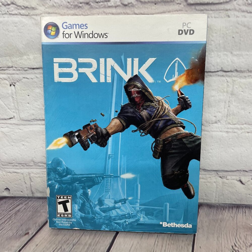Brink Bethesda First Person Shooting Game - Windows PC Game - Brand New
